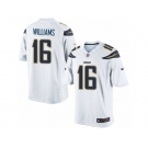 Men's Nike San Diego Chargers #16 Tyrell Williams Limited White NFL Jersey