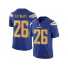 Men's Nike San Diego Chargers #26 Casey Hayward Limited Electric Blue Rush NFL Jersey