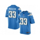 Men's Nike San Diego Chargers #33 Dexter McCluster Limited Electric Blue Alternate NFL Jersey