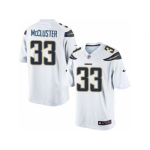 Men's Nike San Diego Chargers #33 Dexter McCluster Limited White NFL Jersey