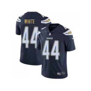 Nike Los Angeles Chargers #44 Kyzir White Navy Blue Team Color Men Stitched NFL Vapor Untouchable Limited Jersey