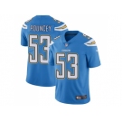 Nike Los Angeles Chargers #53 Mike Pouncey Electric Blue Alternate Men Stitched NFL Vapor Untouchable Limited Jersey