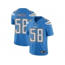 Nike Los Angeles Chargers #58 Uchenna Nwosu Electric Blue Alternate Men Stitched NFL Vapor Untouchable Limited Jersey