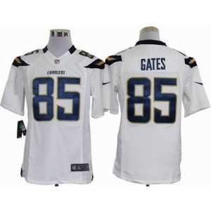 nike nfl jerseys san diego chargers #85 antonio gates white[nike limited]