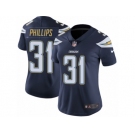 Women Nike Los Angeles Chargers #31 Adrian Phillips Navy Blue Team Color Vapor Untouchable Limited Player NFL Jersey