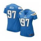 Women's Los Angeles Chargers #97 Joey Bosa Game Electric Blue Alternate Football Jersey