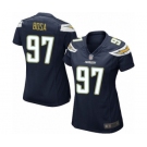 Women's Los Angeles Chargers #97 Joey Bosa Game Navy Blue Team Color Football Jersey