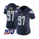 Women's Los Angeles Chargers #97 Joey Bosa Navy Blue Team Color Vapor Untouchable Limited Player 100th Season Football Jersey