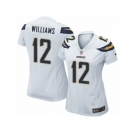 Women's Nike Los Angeles Chargers #12 Mike Williams Limited White NFL Jersey