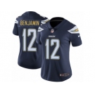 Women's Nike Los Angeles Chargers #12 Travis Benjamin Vapor Untouchable Limited Navy Blue Team Color NFL Jersey