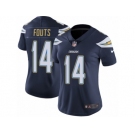 Women's Nike Los Angeles Chargers #14 Dan Fouts Vapor Untouchable Limited Navy Blue Team Color NFL Jersey