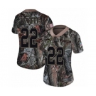 Women's Nike Los Angeles Chargers #22 Jason Verrett Limited Camo Rush Realtree NFL Jersey