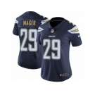 Women's Nike Los Angeles Chargers #29 Craig Mager Vapor Untouchable Limited Navy Blue Team Color NFL Jersey