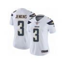 Women's Nike Los Angeles Chargers #3 Rayshawn Jenkins Elite White NFL Jersey