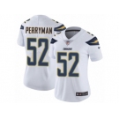 Women's Nike Los Angeles Chargers #52 Denzel Perryman Vapor Untouchable Limited White NFL Jersey