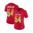 Women's Nike Los Angeles Chargers #54 Melvin Ingram Limited Red AFC 2019 Pro Bowl NFL Jersey