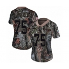 Women's Nike Los Angeles Chargers #75 Michael Schofield Limited Camo Rush Realtree NFL Jersey