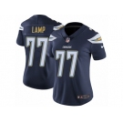 Women's Nike Los Angeles Chargers #77 Forrest Lamp Vapor Untouchable Limited Navy Blue Team Color NFL Jersey