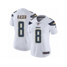 Women's Nike Los Angeles Chargers #8 Drew Kaser Vapor Untouchable Limited White NFL Jersey