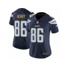 Women's Nike Los Angeles Chargers #86 Hunter Henry Vapor Untouchable Limited Navy Blue Team Color NFL Jersey