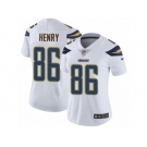 Women's Nike Los Angeles Chargers #86 Hunter Henry Vapor Untouchable Limited White NFL Jersey