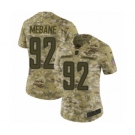 Women's Nike Los Angeles Chargers #92 Brandon Mebane Limited Camo 2018 Salute to Service NFL Jersey