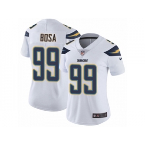 Women's Nike Los Angeles Chargers #99 Joey Bosa Vapor Untouchable Limited White NFL Jersey