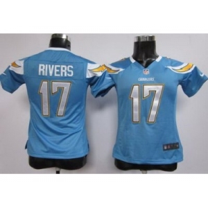 nike women nfl jerseys san diego chargers #17 rivers lt.blue[nike]