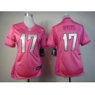 nike women nfl jerseys san diego chargers #17 rivers pink[nike love's]