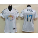 nike women nfl jerseys san diego chargers #17 rivers white[2012 fem fan]