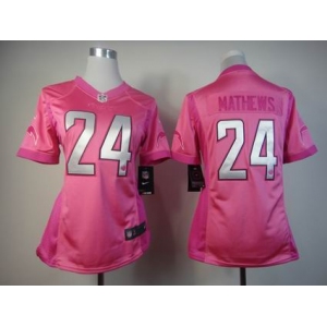 nike women nfl jerseys san diego chargers #24 mathews pink[nike love's]