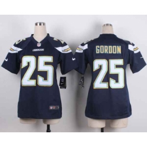 nike women nfl jerseys san diego chargers #25 goroon blue[nike]