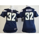 nike women nfl jerseys san diego chargers #32 weddile dk.blue[nike limited]