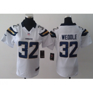 nike women nfl jerseys san diego chargers #32 weddile white[nike]