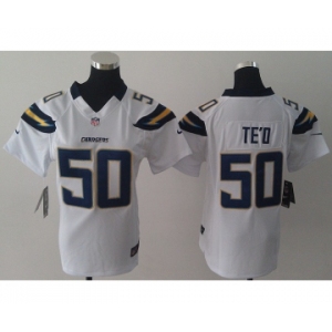 nike women nfl jerseys san diego chargers #50 manti teo white[nike]