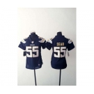 nike women nfl jerseys san diego chargers #55 seau blue[new nike]