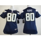 nike women nfl jerseys san diego chargers #80 floyd dk.blue[nike limited]