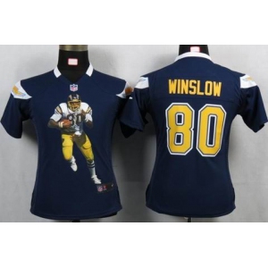 nike women nfl jerseys san diego chargers #80 winslon dk.blue[portrait fashion]