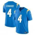 Youth Los Angeles Chargers #4 Gus Edwards Light Blue Vapor Untouchable Limited Football Stitched Jersey