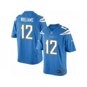 Youth Nike Los Angeles Chargers #12 Mike Williams Limited Electric Blue Alternate NFL Jersey
