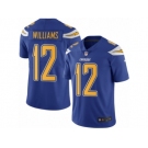 Youth Nike Los Angeles Chargers #12 Mike Williams Limited Electric Blue Rush NFL Jersey