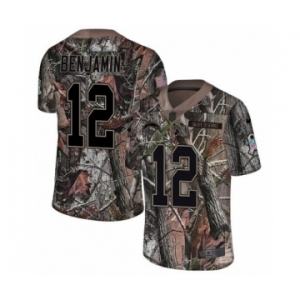 Youth Nike Los Angeles Chargers #12 Travis Benjamin Limited Camo Rush Realtree NFL Jersey