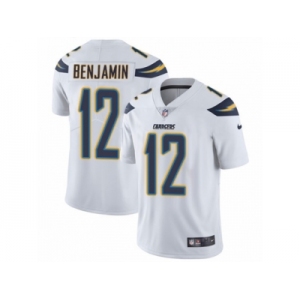 Youth Nike Los Angeles Chargers #12 Travis Benjamin Vapor Untouchable Limited White NFL Jersey