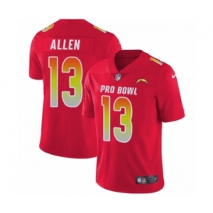 Youth Nike Los Angeles Chargers #13 Keenan Allen Limited Red AFC 2019 Pro Bowl NFL Jersey