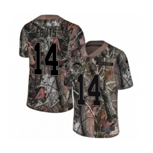 Youth Nike Los Angeles Chargers #14 Dan Fouts Limited Camo Rush Realtree NFL Jersey