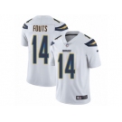 Youth Nike Los Angeles Chargers #14 Dan Fouts Vapor Untouchable Limited White NFL Jersey
