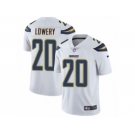 Youth Nike Los Angeles Chargers #20 Dwight Lowery Vapor Untouchable Limited White NFL Jersey