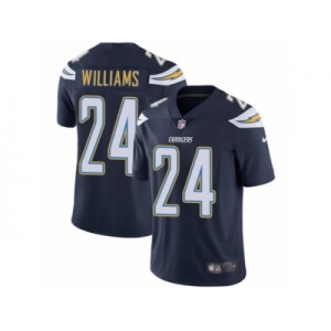 Youth Nike Los Angeles Chargers #24 Trevor Williams Navy Blue Team Color Vapor Untouchable Limited Player NFL Jersey