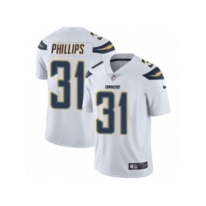 Youth Nike Los Angeles Chargers #31 Adrian Phillips White Vapor Untouchable Limited Player NFL Jersey