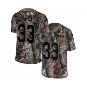 Youth Nike Los Angeles Chargers #33 Derwin James Limited Camo Rush Realtree NFL Jersey